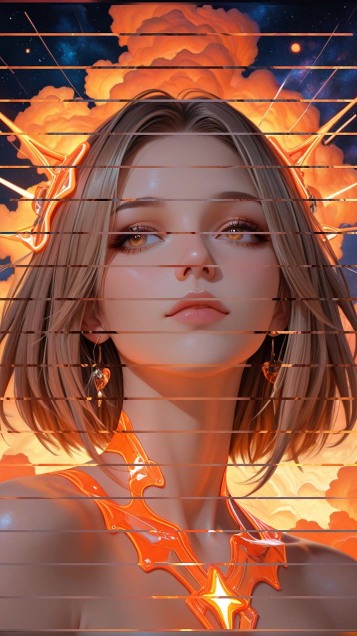 VelvetInk Studio: Nữ thần neon khỏa thân chân dung đẹp vũ hội với...