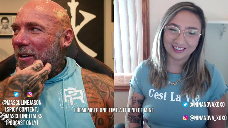 Raw and Uncensored with Masculine Jason: Porn Star Confessions - Nina Nova (episod 176)