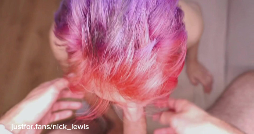 Nick Lewis: Menghisap zakar suka batang saya
