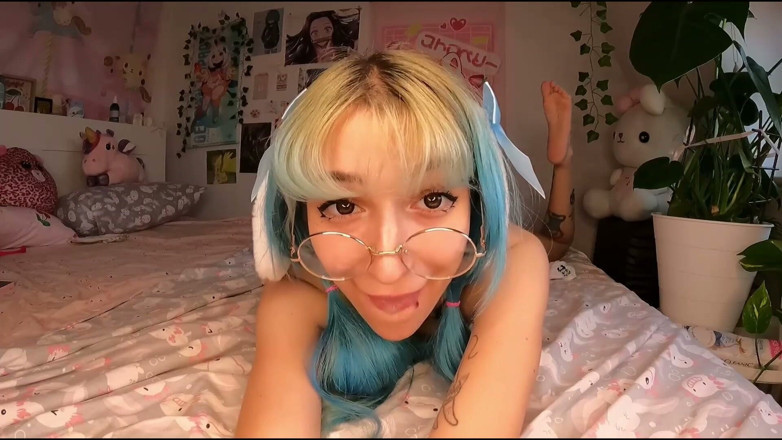 lanalovacutie: Ahegao padrasto goza para mim joi