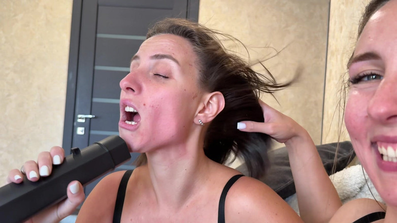 Hottie goddess: Щоки puff face play