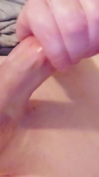 Echt Gril transmeisje gooning in bed