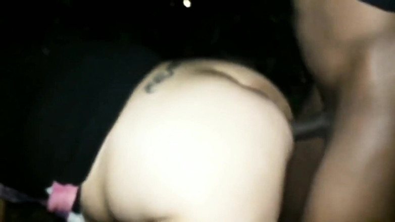 Real homemade BBW BBC porn: WildEnglishBBW ssanie BBC Nata4sex na zewnątrz walenie mojej cipki