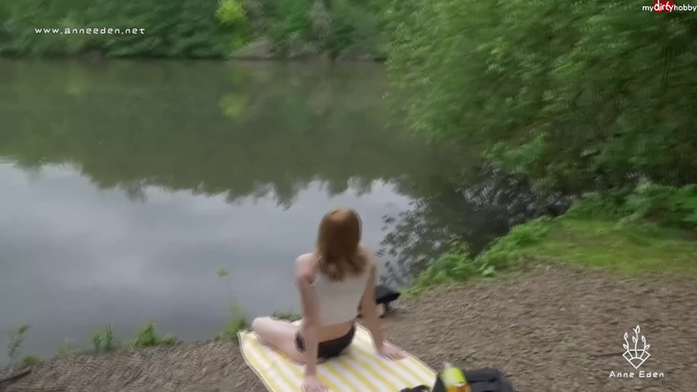 Anne Eden: Hot sex at the lake!