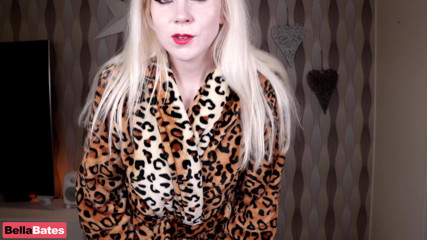 BellaBates: Stepmom Goodnight Kiss pov taboo kissing creampie