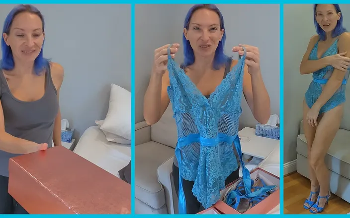 Milf Stella: The inappropriate gift e01 merry christmas stepmom! Stepson gifts lingerie...