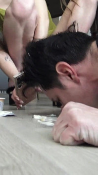 Dirty Games Slave! Total Garbage Disposal for Dominant Girls!