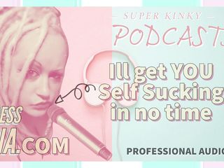 Camp Sissy Boi: AUDIO ONLY - Kinky podcast 1, get yourself set up to self-suck