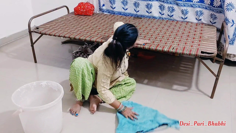 Desi Pari Bhabhi: Orgasmus schwiegervater mit altem zimmermädchen, schwiegervater leckt feuchte muschi