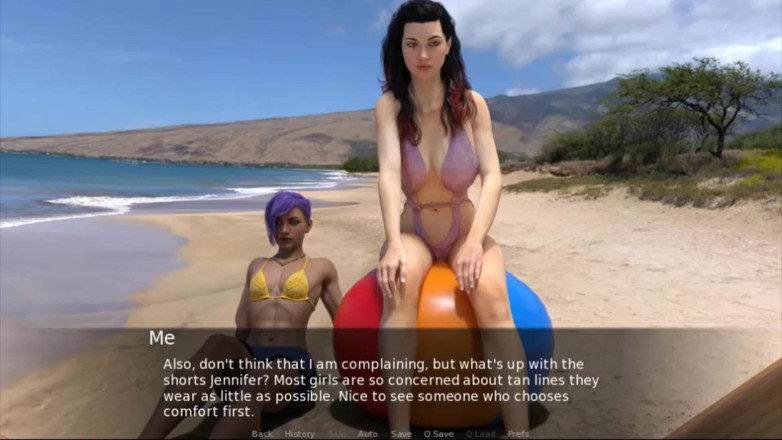 Visual Novels: Krisis midlife bahagian 14 - resort dengan remaja