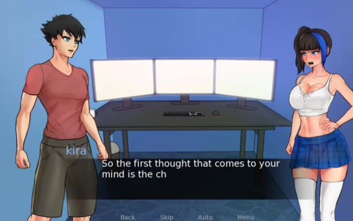 HotSummer117: 与女神关在一起 第17章 - 我舔我继母的阴户