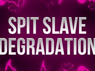 Femdom Affirmations: Degradarea sclavului scuipat