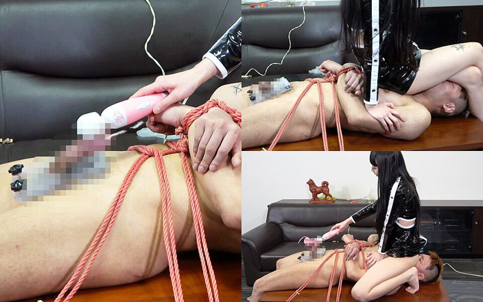 MistressLand: Ruined Orgasm by Facesitting Vibrator, Female Boss Facesitting While Crush...