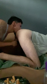 Eating Hubbys Ass