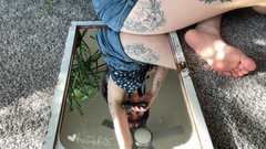 kactus kutie: Je taille mes aisselles poilues sur un miroir