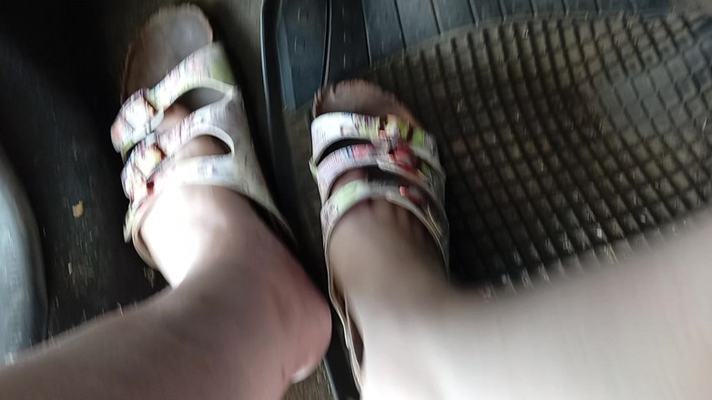 tammara big: Pedaling with Birkenstock Shoes