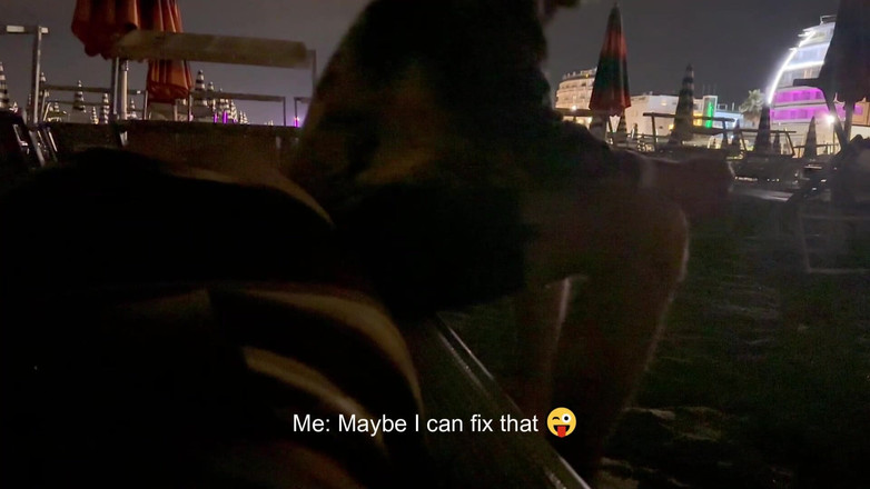 SweetJaneOfficial: Kvinnlig POV - flirtig främling som rör mig på en strand