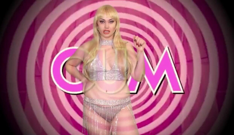 Goddess Misha Goldy: Превращение в сосущей хуй шлюшки-сисси!