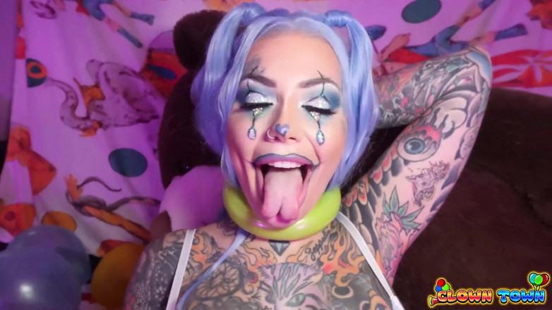 Nasty Sluts Studios: Clown Town Ep.4: Gostosa Tiger Lilly recebe gozada interna e...