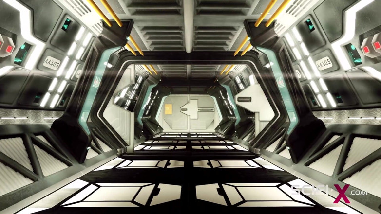 SciFi-X transgender: Sci-Fi fuck machine. Futa sex android plays with a sexy...