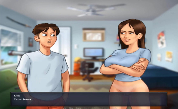 Hentai World: Summertime saga - cookie jar Jenny 10