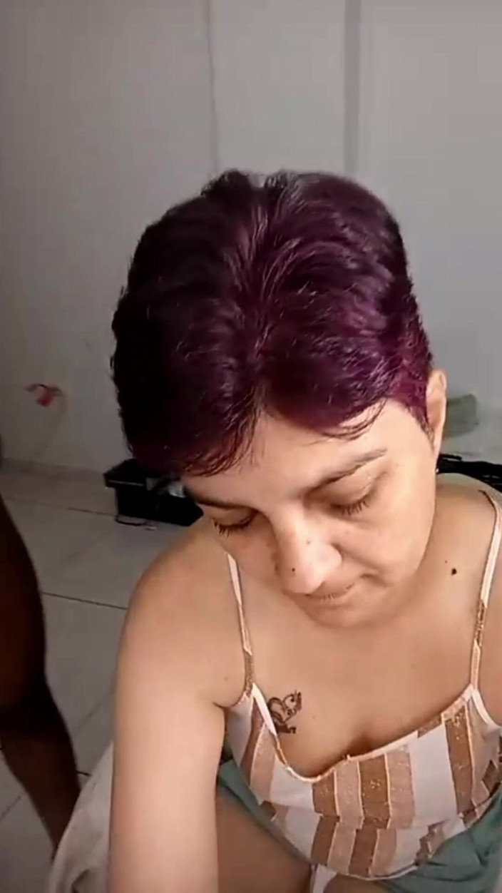 AnnyAndyelli: 흑인 대물 자지와 그의 정액에 조 Ke를 빨아