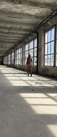 Beautiful Nylon Mistresss in Horror Place