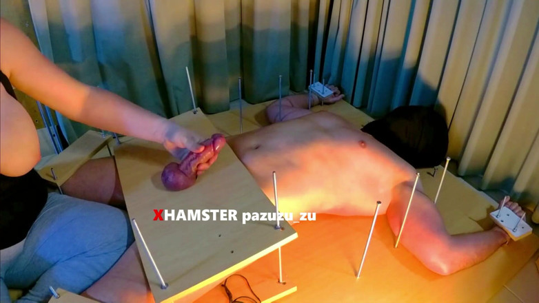 Pazuzu_zu: Feet tickling + cbt + tease handjob + ruined orgasm + post orgasm