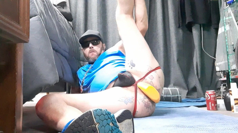 Ryan743: Gay Anal Kinky Web Slut Inserts Soda Can in Ass...