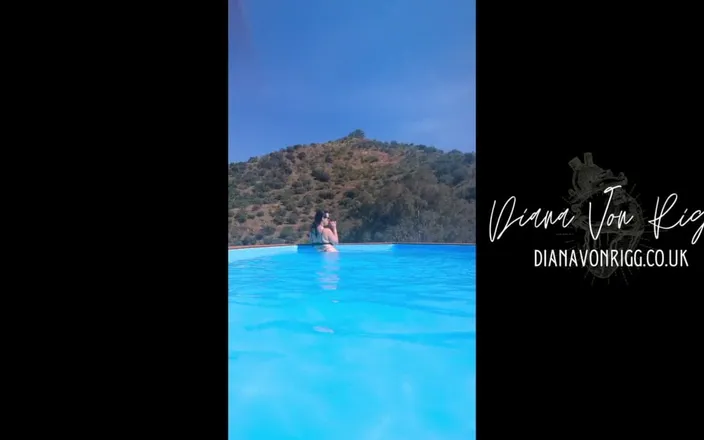 Diana Von Rigg: Pool Tease