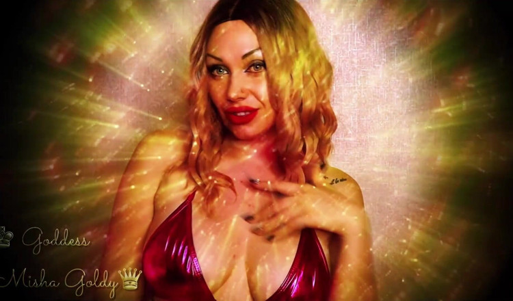 Goddess Misha Goldy: Хочеш розлучитися зі своєю тупою дружиною для мене! Домашнє зачатовування &amp; asmr