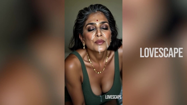 Lovescape: Desi Mature BJ &amp; Pounding
