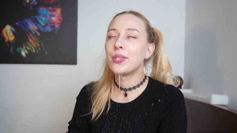 DreamFoxy: Gât Tare Și Fak, Multă Salivare Și Ejaculare Pe Față