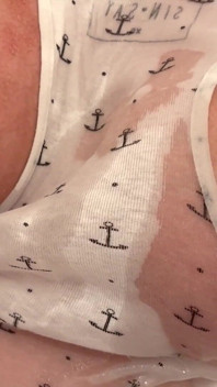 Oiled My Bigtits and Pierced Nipples and Masturbates with Silver Vibrator