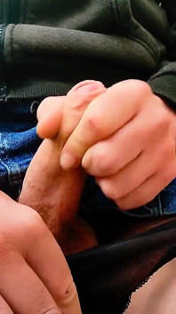 Açık havada yakın çekim mastürbasyon