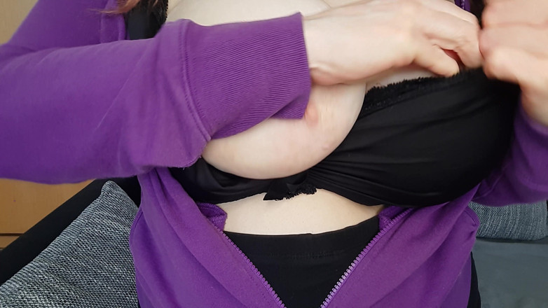 Curly_Dreams: I Unpack My Breasts and Cream Them
