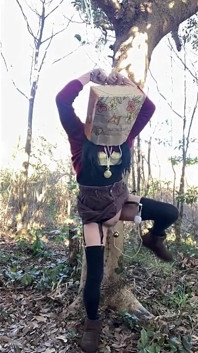 Master's Training Session No. 101: Outdoor Blindfolded Vibrator Training