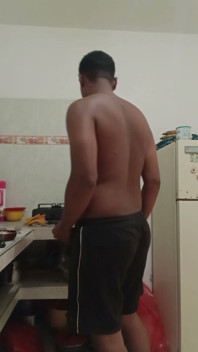 Big Dick Gets Horny When He Cooks