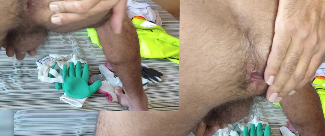 Stink HairyMale: Masturbare duminică