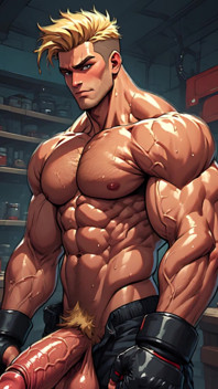Ken Street Fighter Big Dick (ai)