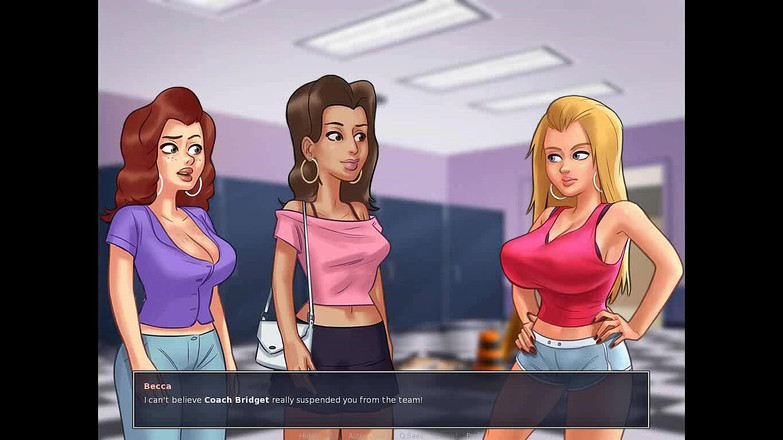 Dirty GamesXxX: Summertime Saga: umkleidekabine ep.11