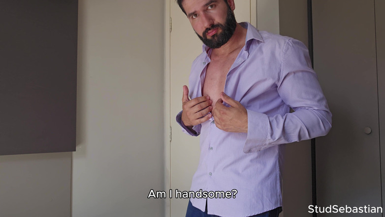 Stud Sebastian solo: Sólo verbální alfa honění a stříkání