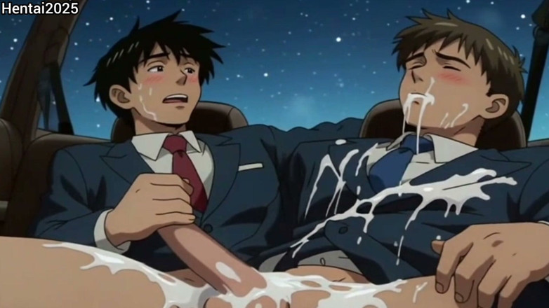 Hentai2025: 수트를 입은 자동차 섹스 남자 모음집 - 만화 헨타이 애니메이션