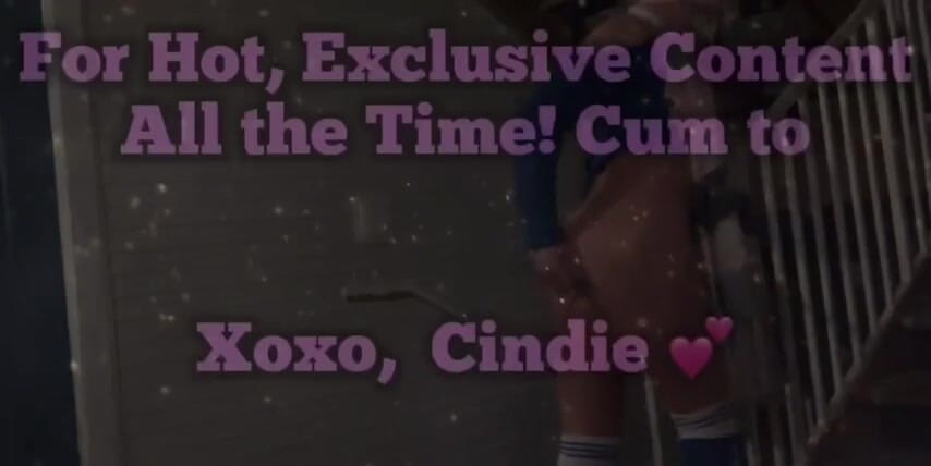 CindieLove: Pengembaraan si jalang dildo luar yang cantik dari Cindie Love