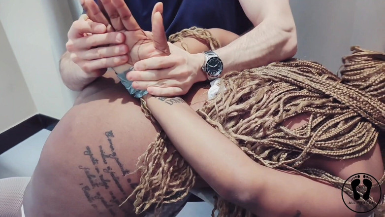 All You Can Fetish: Spanking und Klebeband-bondage ebenholzmädchen fürs schmutzig sein