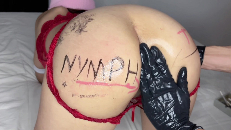 BlairNymph: Pounding Hard All the Way to the Bottom of Blair...