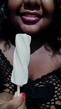 Sucking Ice Cream