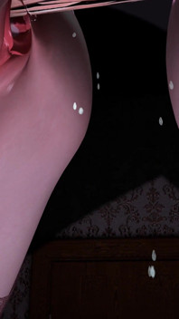 3D Two Horny Sexy Lesbians Sharing a Big Sex Toy