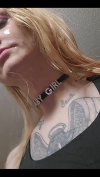 A Cumslut Being a Cumslut