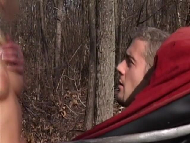 Cumming Soon: Horny couple is fucking in the carriages in front of...